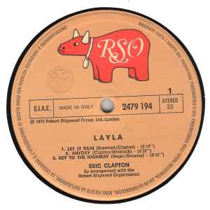 Exploring Eric Clapton Layla RSO 2479 194