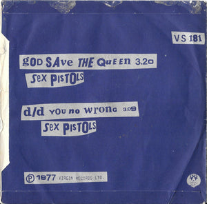 Sex Pistols ‎– God Save The Queen