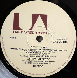 Gerry Rafferty ‎– City To City