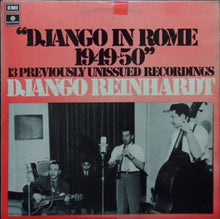 Load image into Gallery viewer, Django Reinhardt - Django Reinhardt In Rome 1949-1950 (LP, Album)