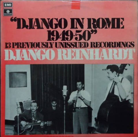 Django Reinhardt - Django Reinhardt In Rome 1949-1950 (LP, Album)