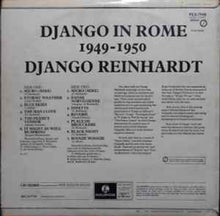 Load image into Gallery viewer, Django Reinhardt - Django Reinhardt In Rome 1949-1950 (LP, Album)