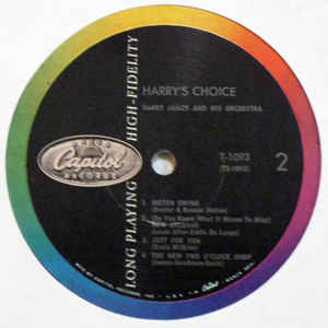 Harry James And His Orchestra ‎– Harry's Choice!