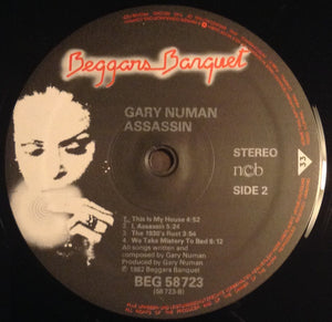 GARY NUMAN - I, ASSASSIN ( 12" RECORD )