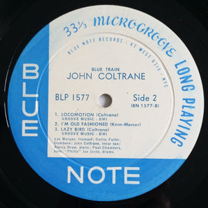 JOHN COLTRANE - BLUE TRAIN ( 12" RECORD )