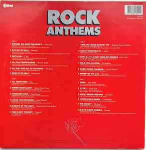 Various - Rock Anthems (2xLP, Album, Comp)