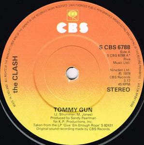 The Clash ‎– Tommy Gun