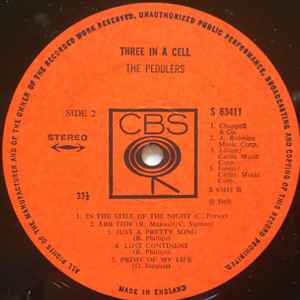 The Peddlers - Three In A Cell (LP, Album)