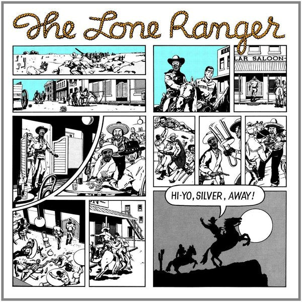 Lone Ranger - Hi-Yo, Silver, Away! (LP, Album, RE)