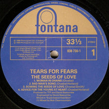 Load image into Gallery viewer, Tears For Fears ‎– The Seeds Of Love