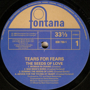 Tears For Fears ‎– The Seeds Of Love
