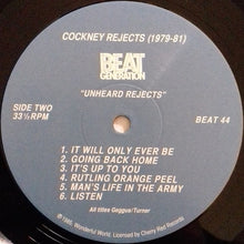 Load image into Gallery viewer, Cockney Rejects - Unheard Rejects (LP ALBUM)