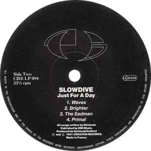 Copy of Slowdive ‎– Just For A Day