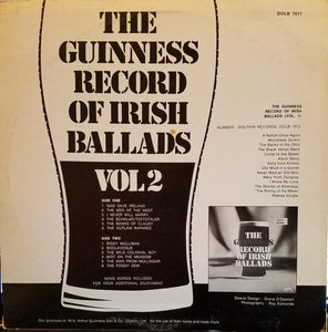 The Dublin City Ramblers* – The Guinness Record Of Irish Ballads Vol. 2