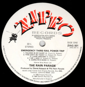 The Rain Parade ‎– Emergency Third Rail Power Trip