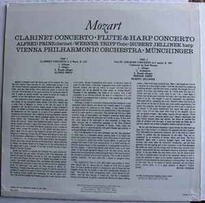 Mozart*, Vienna Philharmonic Orchestra*, Karl Münchinger – Clarinet Concerto • Flute & Harp Concerto