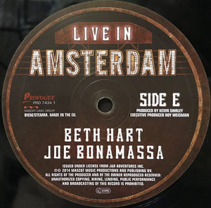 Beth Hart And Joe Bonamassa ‎– Live In Amsterdam