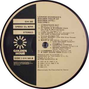 Lonnie Donegan – Lonnie Donegan's Golden Hour Of Golden Hits Vol. 2