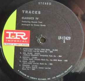 Classics IV* Featuring Dennis Yost – Traces