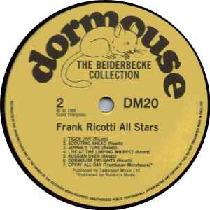 The Frank Ricotti All Stars Featuring Kenny Baker – The Beiderbecke Collection