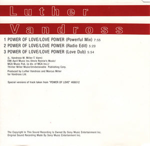 Luther Vandross – Power Of Love / Love Power (Remix)