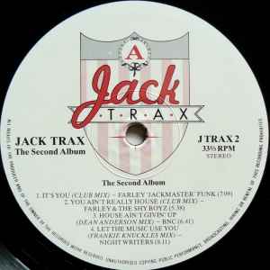 Various – Jack Trax - The Second Album