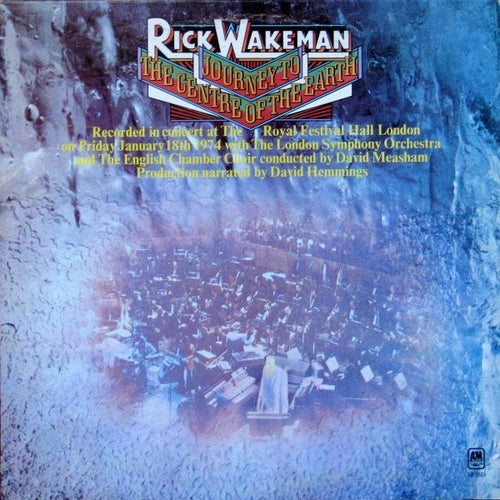 Rick Wakeman - Journey To The Centre Of The Earth (LP, Album, Pit)