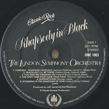 Load image into Gallery viewer, The London Symphony Orchestra And The Royal Choral Society ‎– Classic Rock Rhapsody In Black