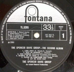The Spencer Davis Group ‎– The Second Album