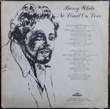 Load image into Gallery viewer, Barry White - No Limit On Love (LP, Album)