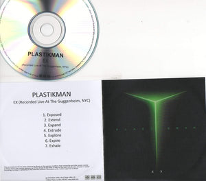 PLASTIKMAN - EX (PERFORMED LIVE AT THE GUGGENHEIM, NYC) ( 12