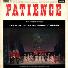 Load image into Gallery viewer, Gilbert &amp; Sullivan, The D&#39;Oyly Carte Opera Company – Patience (With Complete Dialogue)