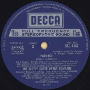 Gilbert & Sullivan, The D'Oyly Carte Opera Company – Patience (With Complete Dialogue)