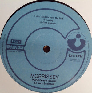 Morrissey – World Peace Is None Of Your Business