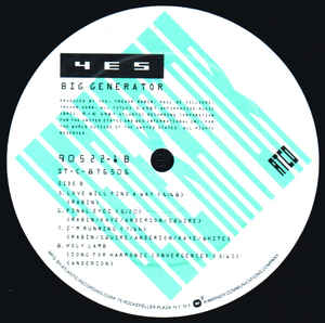 Yes ‎– Big Generator