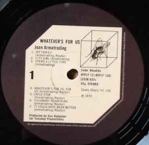 Joan Armatrading - Whatever's For Us (LP, Album)