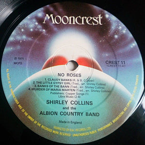 Shirley Collins And The Albion Country Band ‎– No Roses