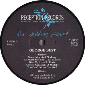 The Wedding Present – George Best