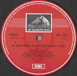 Elgar* / Parry*, Sir Adrian Boult, Janet Baker, London Philharmonic Choir*, London Philharmonic Orchestra* – The Music Makers / Blest Pair Of Sirens