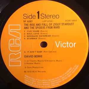 David Bowie – The Rise And Fall Of Ziggy Stardust And The Spiders From Mars