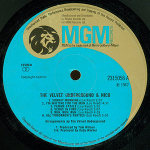 The Velvet Underground & Nico (3) ‎– The Velvet Underground & Nico