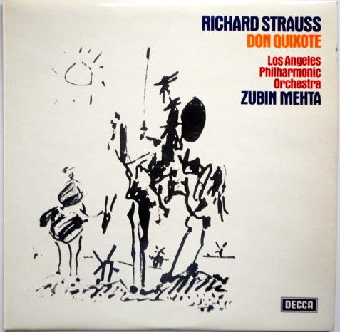 Zubin Mehta, Los Angeles Philharmonic Orchestra, Richard Strauss - Don Quixote (LP, Album)