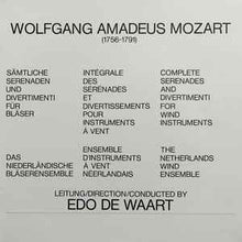Load image into Gallery viewer, Mozart*, Das Niederländische Bläserensemble*, Edo de Waart - Sämtliche Serenaden Und Divertimenti Für Bläser (5xLP + Box, Comp)