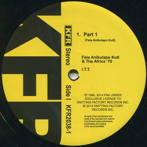 FELA KUTI - ITT ( 12" RECORD )
