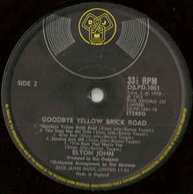 Load image into Gallery viewer, Elton John ‎– Goodbye Yellow Brick Road