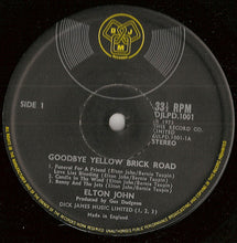 Load image into Gallery viewer, Elton John ‎– Goodbye Yellow Brick Road