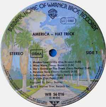 Load image into Gallery viewer, America (2) - Hat Trick (LP, Album, RE)