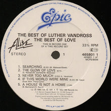 Load image into Gallery viewer, Luther Vandross – The Best Of Luther Vandross... The Best Of Love