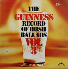 Load image into Gallery viewer, Unknown Artist - The Guinness Record Of Irish Ballads Vol 3 (LP)