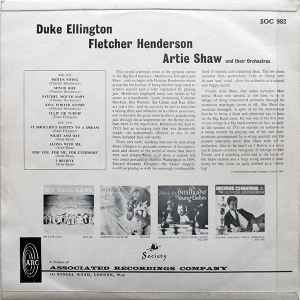 Duke Ellington / Fletcher Henderson / Artie Shaw - Duke Ellington, Fletcher Henderson, Artie Shaw And Their Orchestras (LP, Comp)